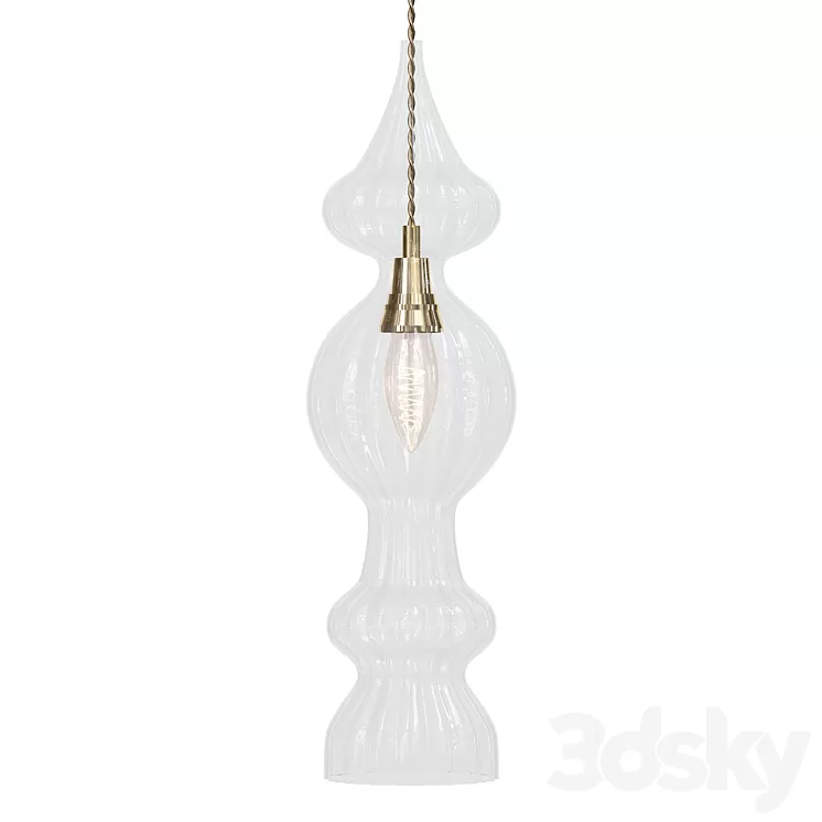 SPINDLE PENDANT 4 BUBBLE 3D Model