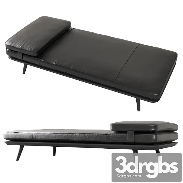 Spine daybed 2 3D Model Free