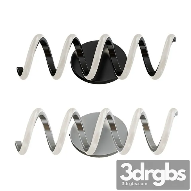 Spiral Bathroom Led 3D Model Free