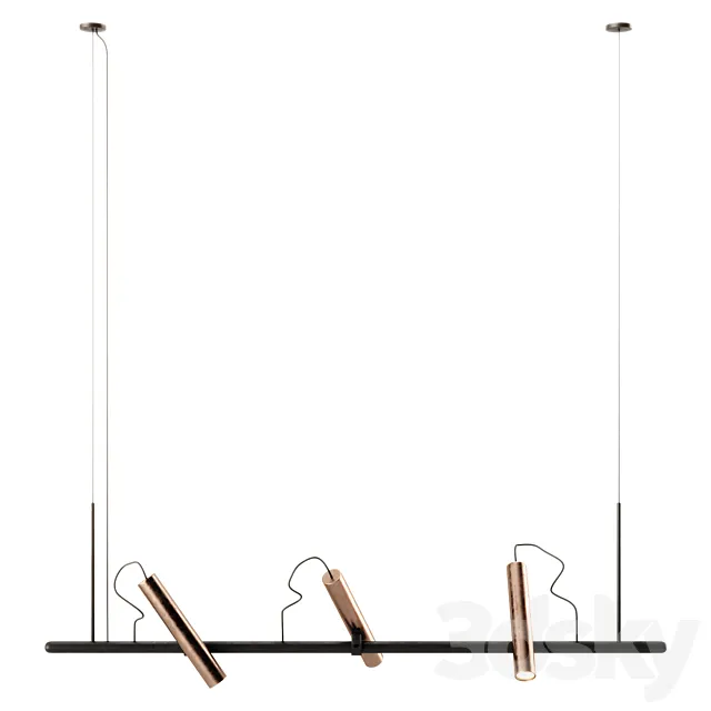 Spirit ceiling Lamp 3D Model