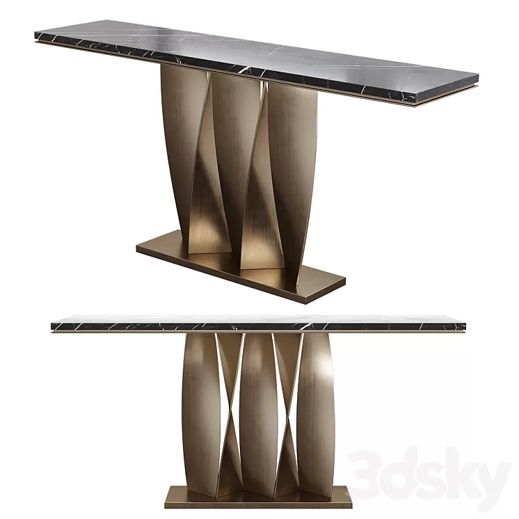 Spiro console by private label 3D Model