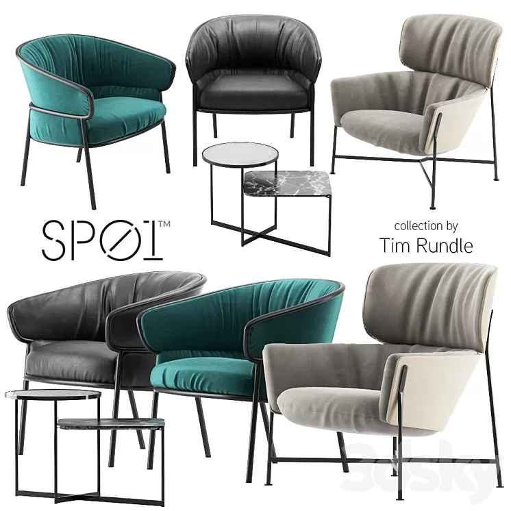 SPO1 Tim Rundle collection 3D Model