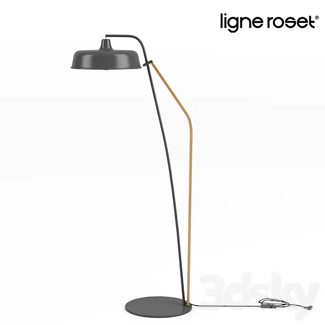 Spok Floor Lamp Ligne Roset 3D Model