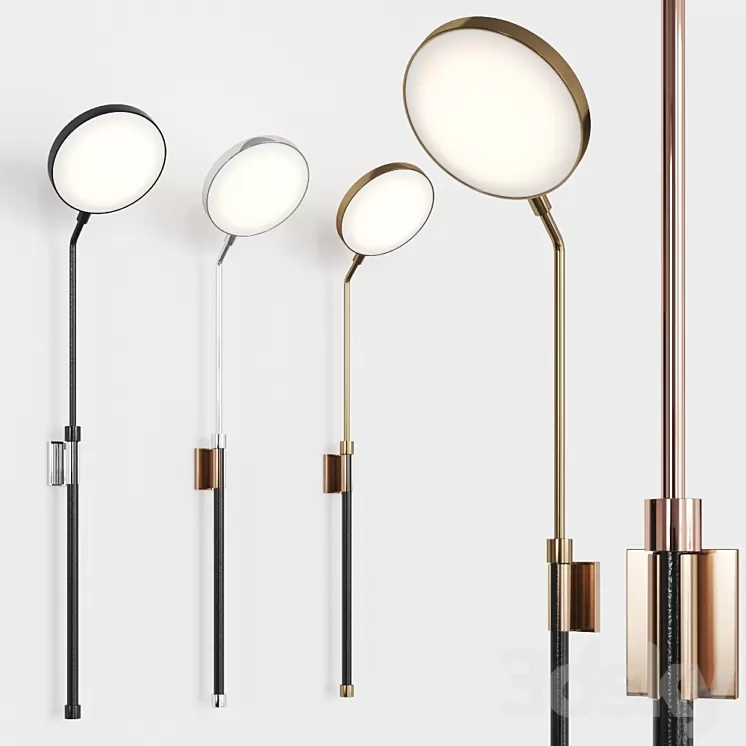 SPOON wall lamp by Penta Sconce Penta Umberto Asnago  Italy 3D Model Free