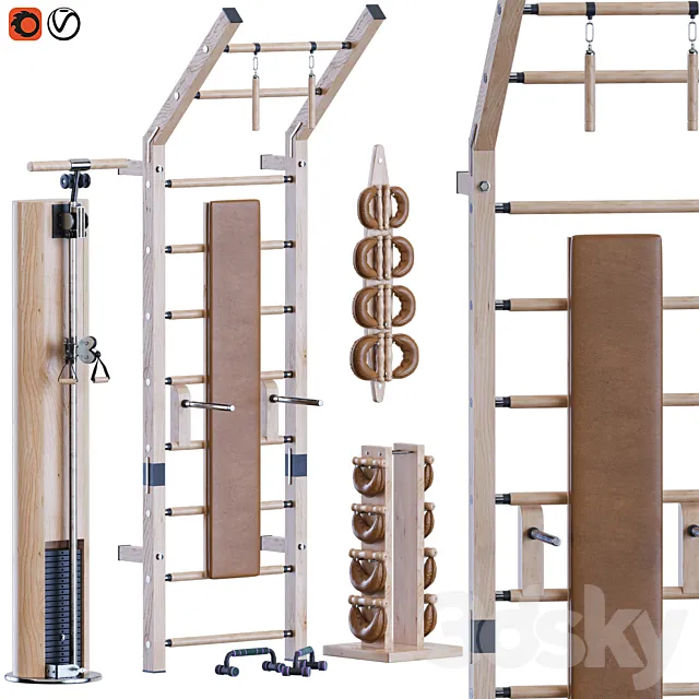 Sports equipment 01 3D Model