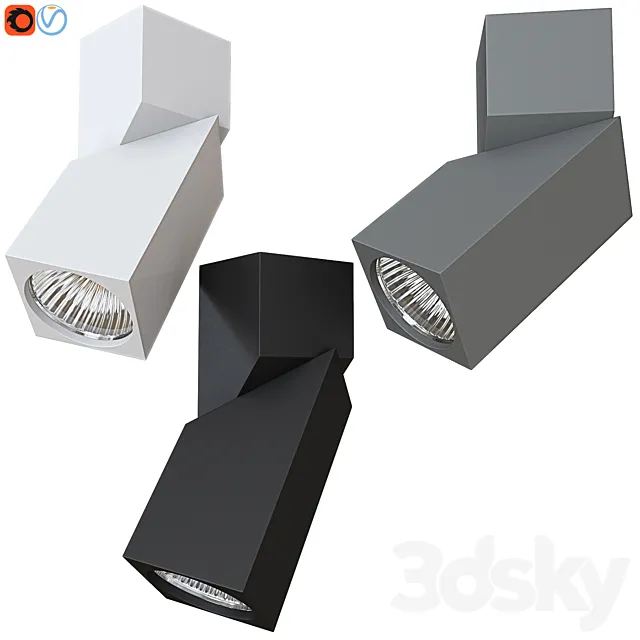 Spot Illumo 51057-63198 3D Model