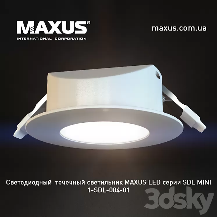 Spot LED lights SDL MINI 3D Model
