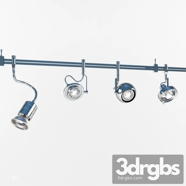 Spot Light 8 3D Model Free