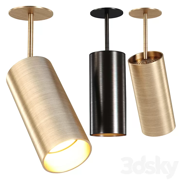 Spot On by Hans Verstuyft / Ceiling lamp 3D Model Free