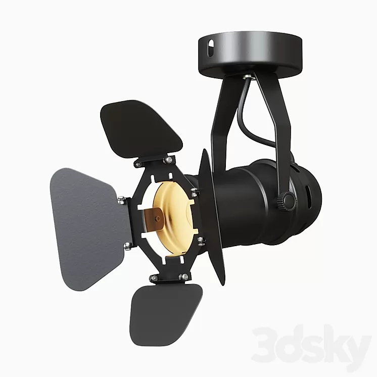 Spot THORNTON (Lussole Loft) 3D Model