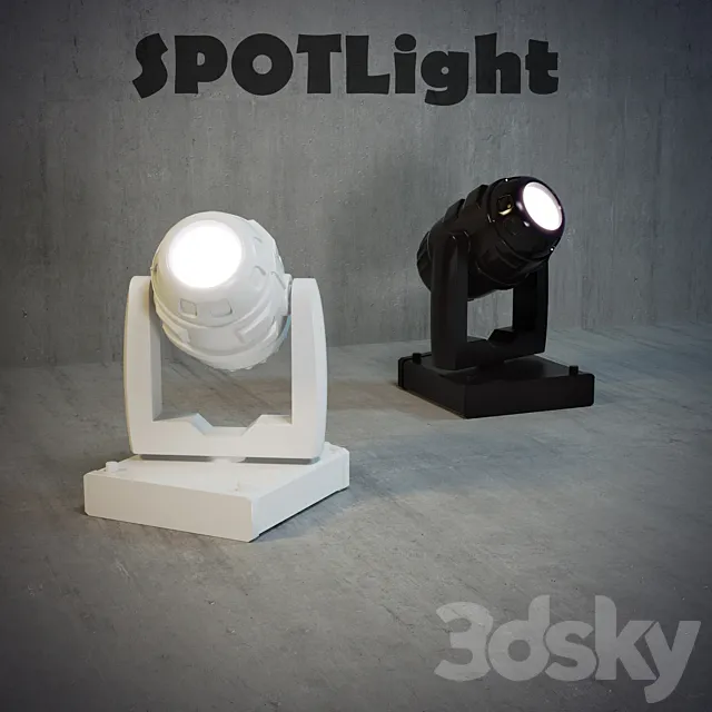 Spotlight 3D Model