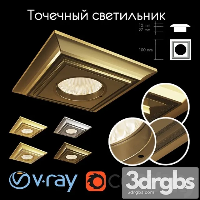 Spotlight fede padova 3D Model Free