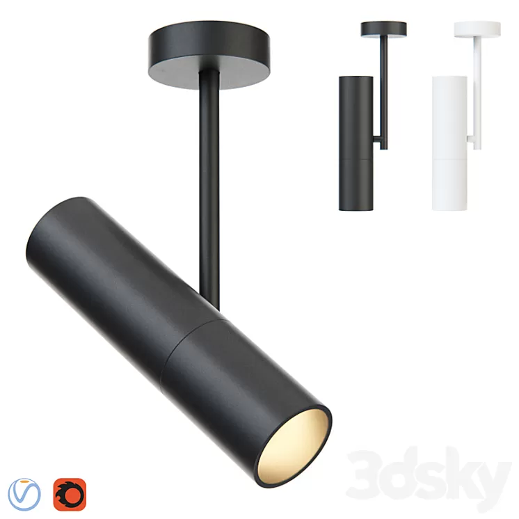 Spotlight Maytoni Elti C020CL-01 BW 3D Model