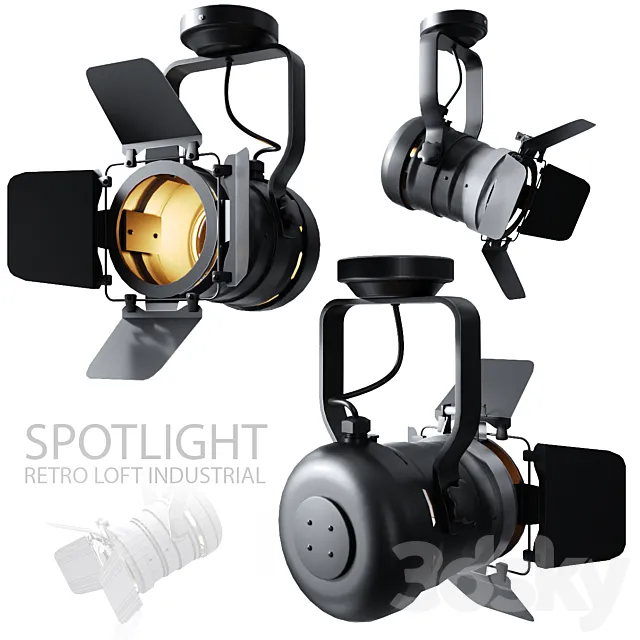 Spotlight Retro Loft Industrial Free Download