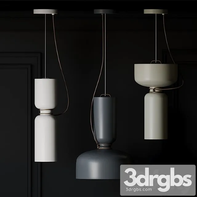 Spotlight volumes d - b - c series led pendant light
