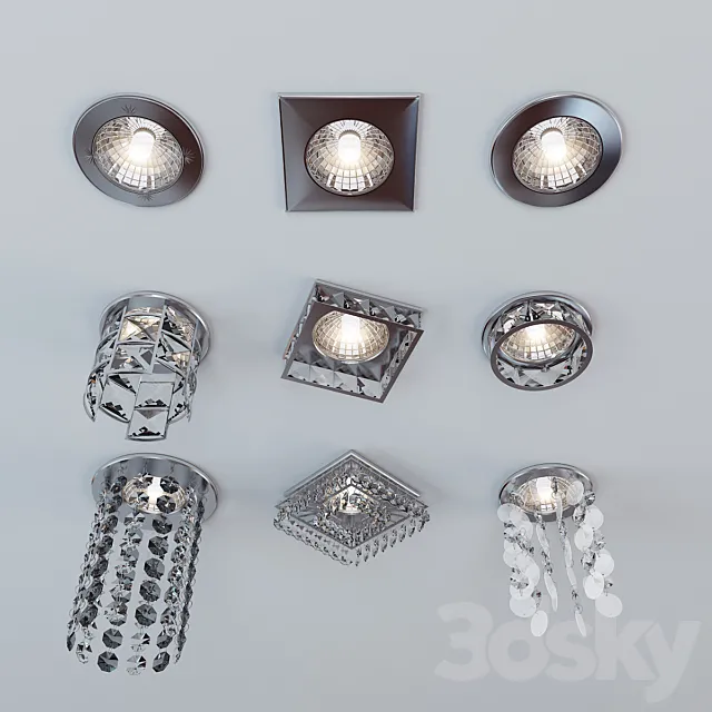 Spotlights 3DModel
