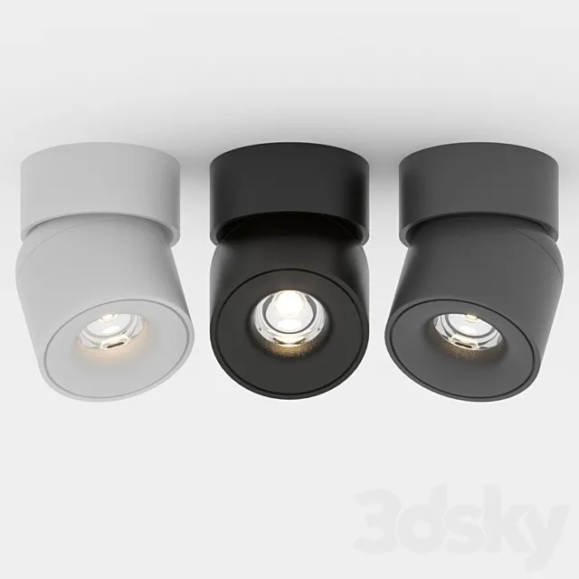 Spotlights swivel 3D Model
