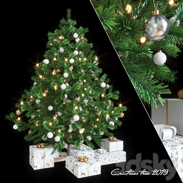 Spruce artificial New Year Free Download