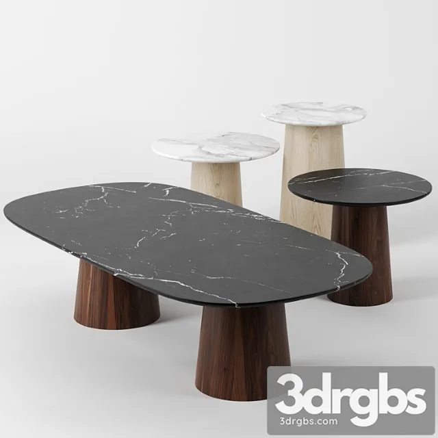 Spule Coffee Table By Stahl And Band 3D Model Free