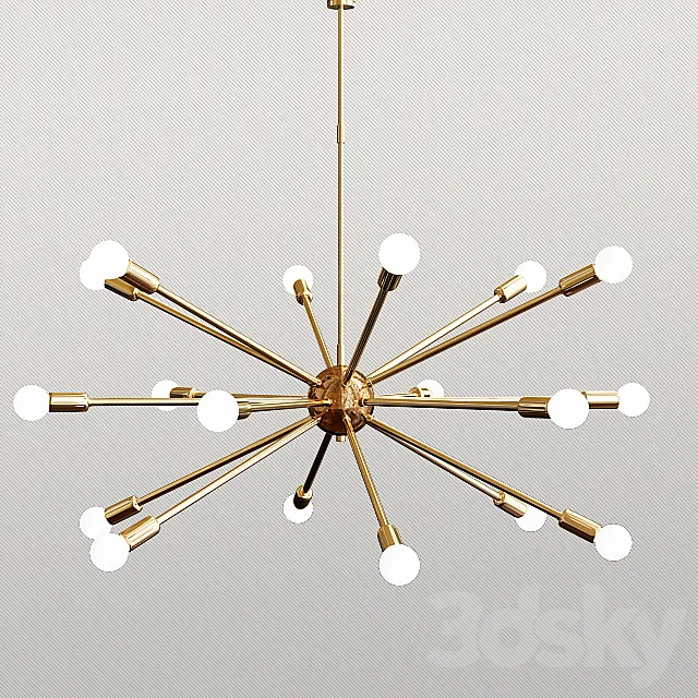 SPUTNIK CHANDELIE 3DModel