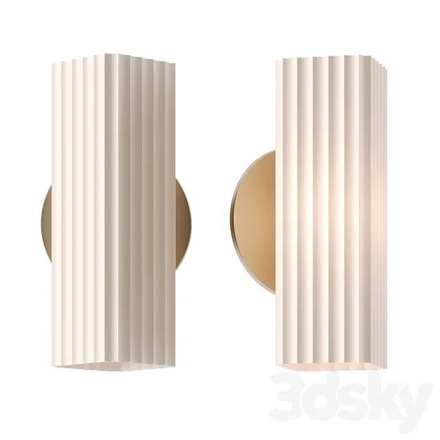 SQ Sconce by humanhome 3D Model