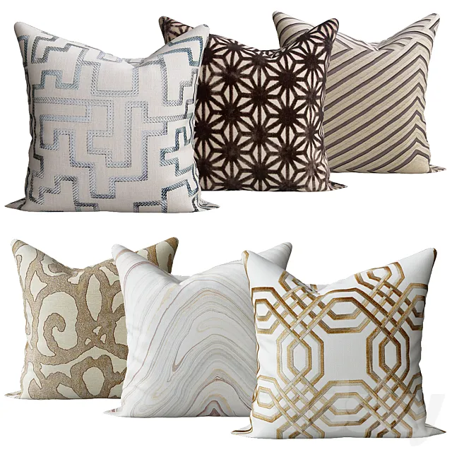 Square feathers 3DModel