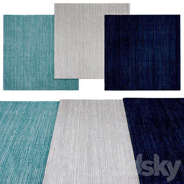 Square rugs | 052 3D Model