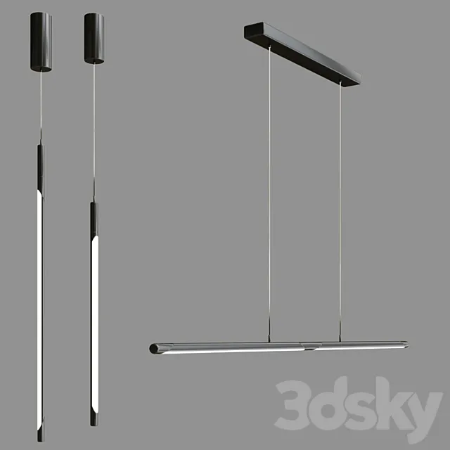 ST-Luce pendant light collection 3D Model