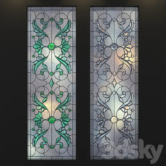 Stained 3D Model