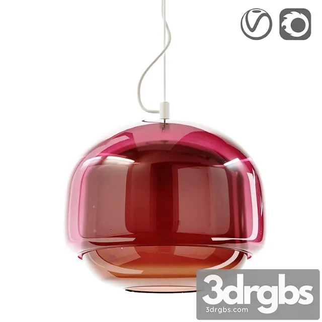 Stained glass lamp, kinoko