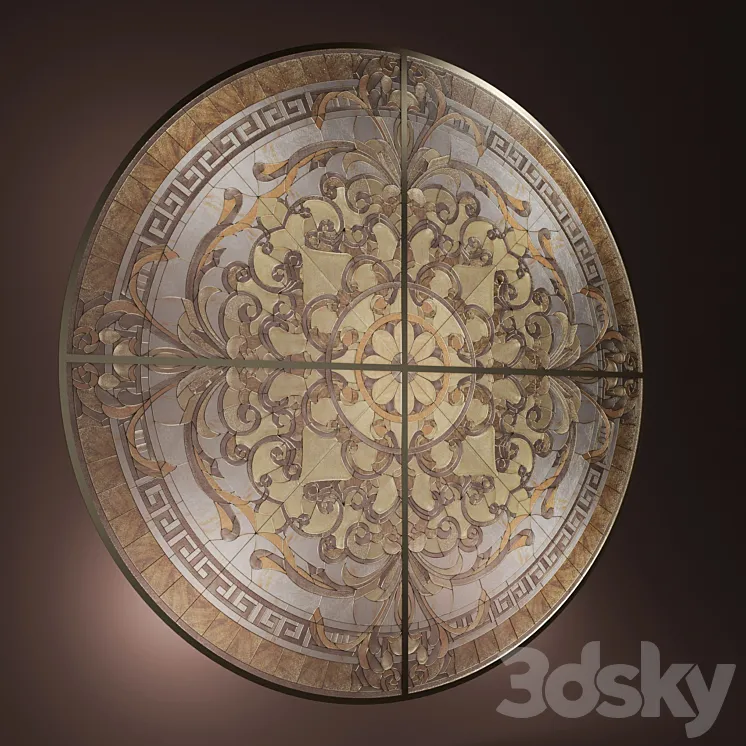 stained-glass window 3D Model Free