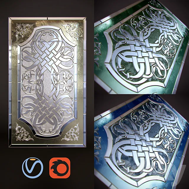 stained-glass window 3DModel