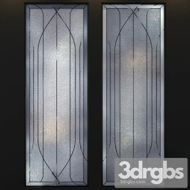 Stained Glass Window Versace 3D Model Download