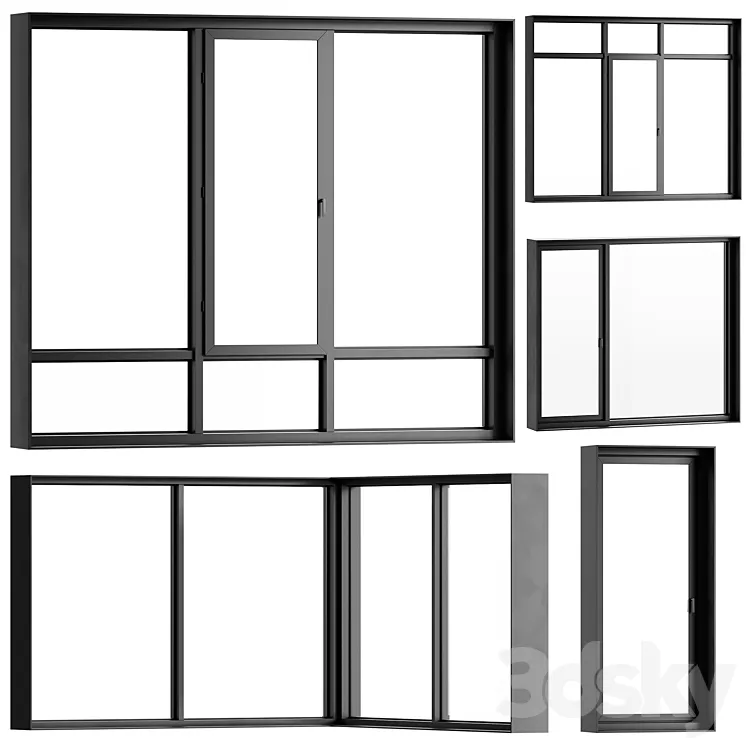 Stained glass windows \/ panoramic windows 09 Free Download
