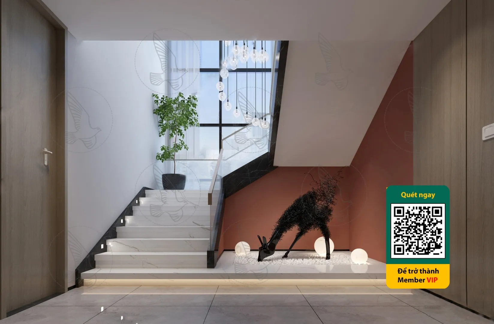 Stair Case - 3D Models - 001 - 3692