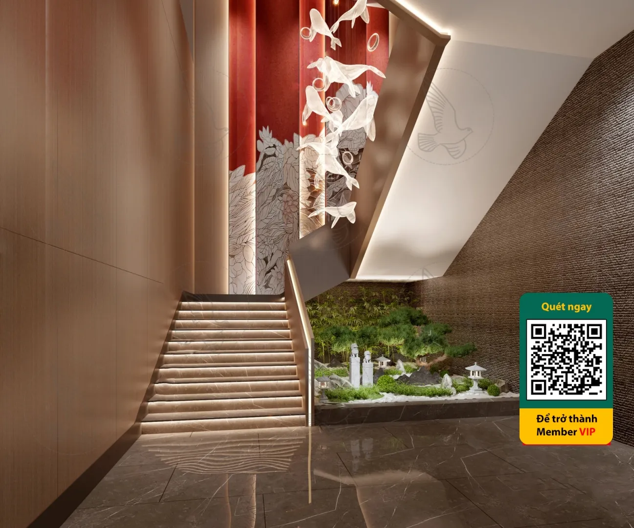 Stair Case - 3D Models - 004 - 3695