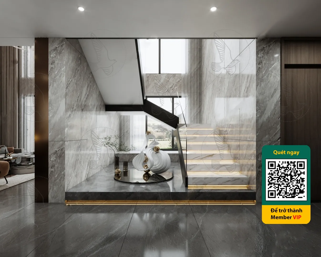 Stair Case - 3D Models - 011 - 3702