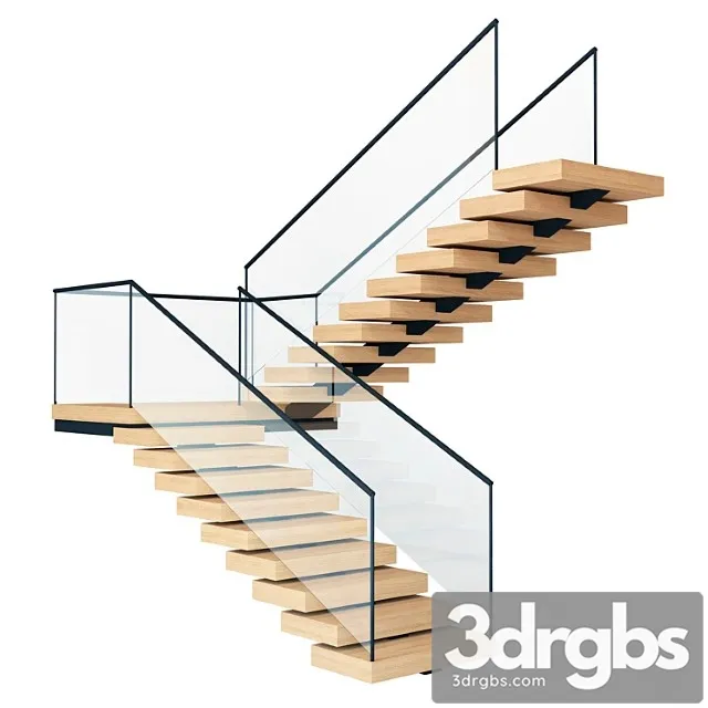 Staircase 003 3D Model Free