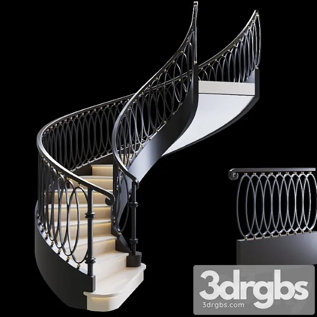 Staircase 16 3D Model Free