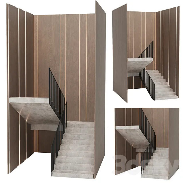 Staircase 2 3D Model