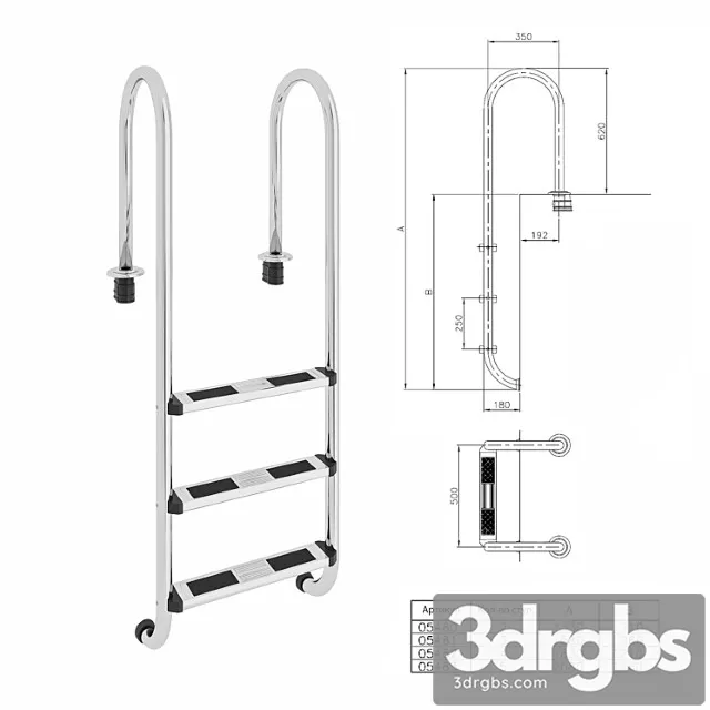Staircase astral muro 3D Model Free