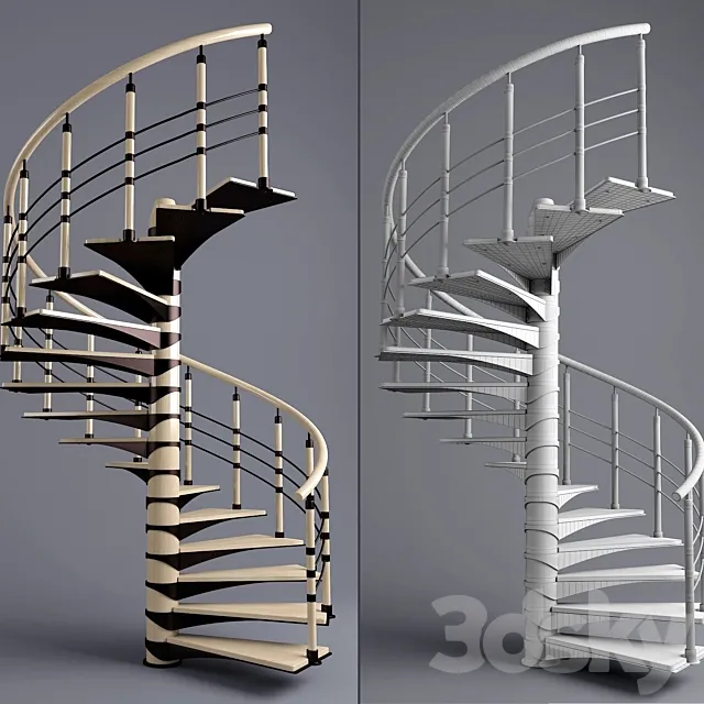 Stairs 3D Model