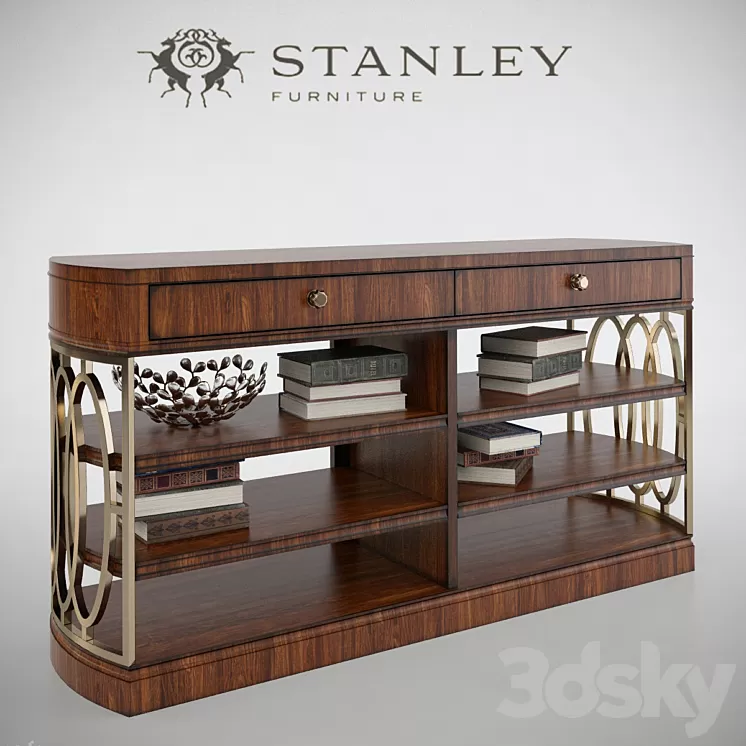 Stalney Furniture Avalon Heights Console Table 3D Model