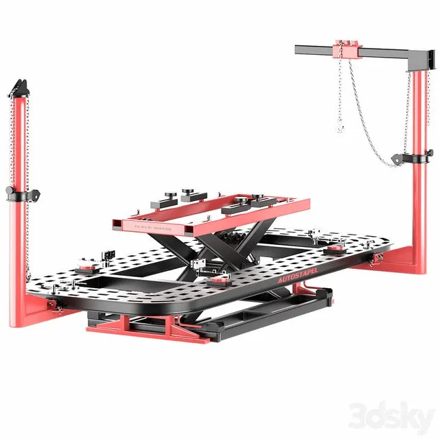 Stand for editing the body Black Shark 3D Model