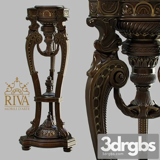 Stand for flowers riva mobi 3D Model Free