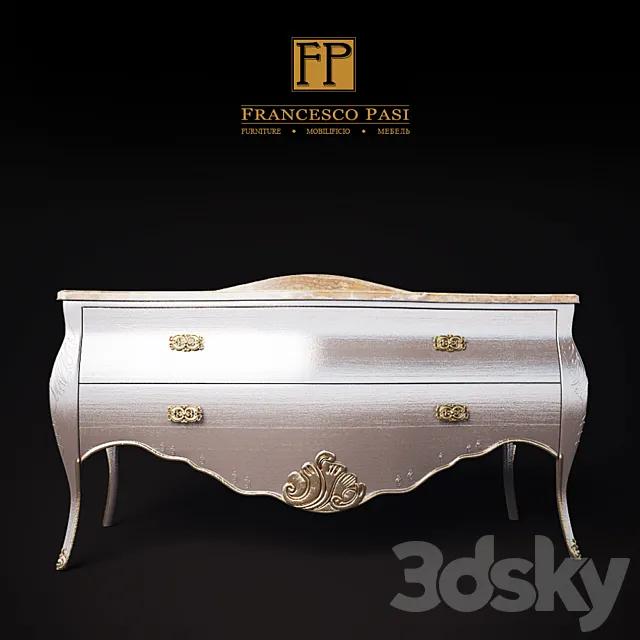 Stand recessed sink Francesco Pasi 3D Model