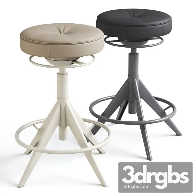 stand support grann beige and glose black 3D Model Free