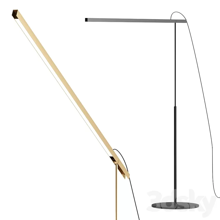 Standard Floor by Blond Belysning Floor lamp Floor lamp 3D Model