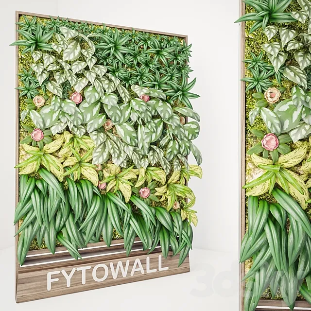 Standing fytowall 3D Model