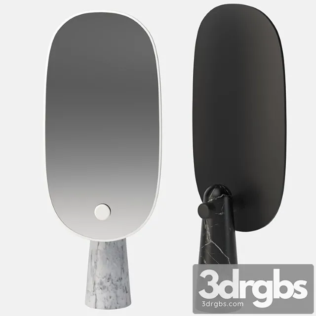 Standing mirror iconic 3D Model Free